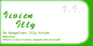 vivien illy business card